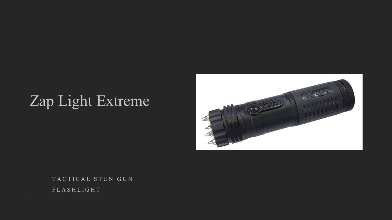 Zap Light Extreme Stun Gun Flashlight